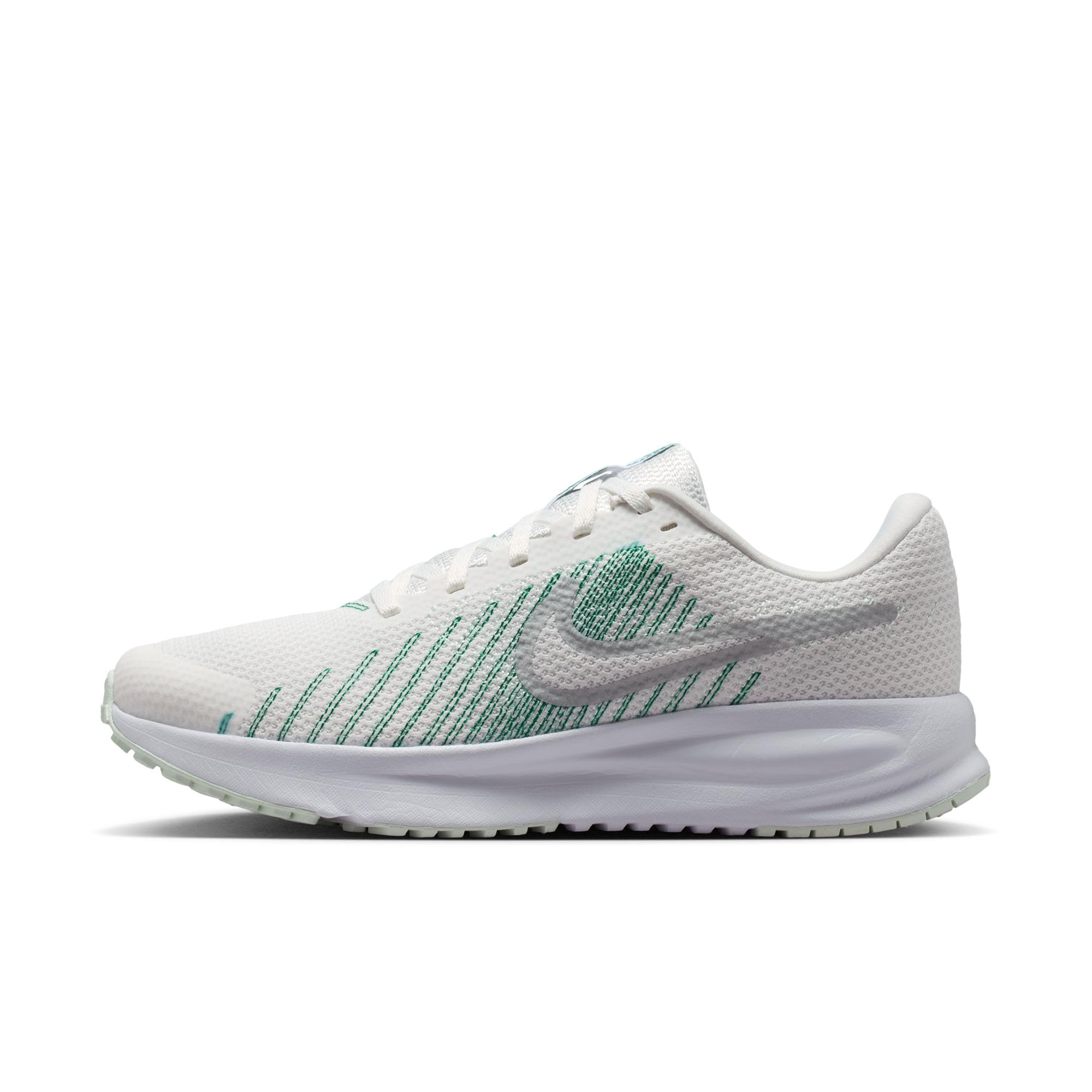 Nike Run Defy Straßenlaufschuh Für Damen, Summit White/Metallic Silver-White, HM9593-122, 44 EU (W 11.5 US)