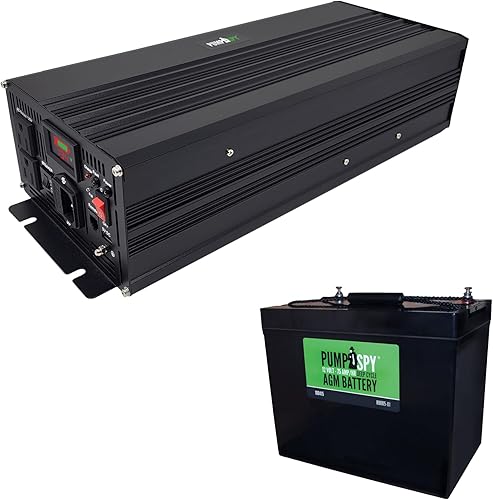 Paquete de respaldo de bomba de sumidero primaria - 2000 W 75 Ah