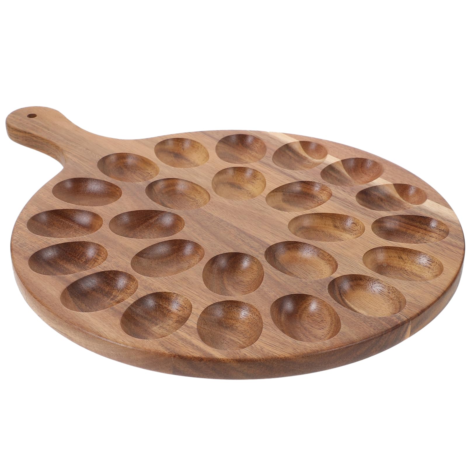 OFFSCH Deviled Egg Tray Egg Holder for Serving Appetizers for Home and Restaurant Use Simple Design for Holiday Gatherings and Parties