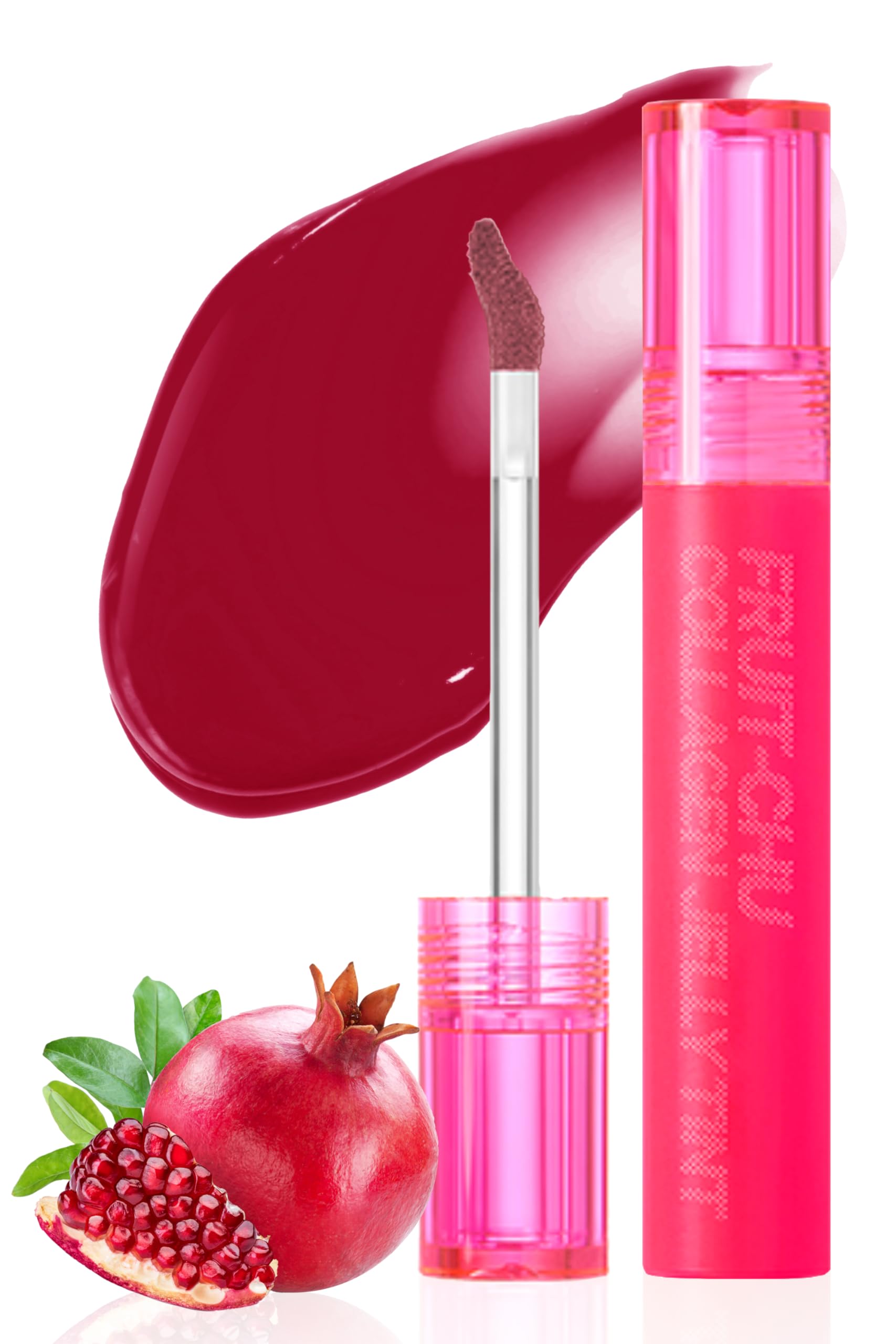 16BRANDChosungah Fruit-Chu Collagen Korean Lip Tint Korean MakeUp 0.14 oz | Lip Stain Long Lasting Collagen Plumper Water Tint | Moisturizing Lip Tint Stain K Beauty Lip Gloss (Pomegranate Jelly)