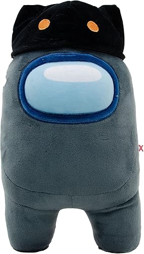 YuMe Among Us Bean Shaped Plushies, Black, 10910_10918