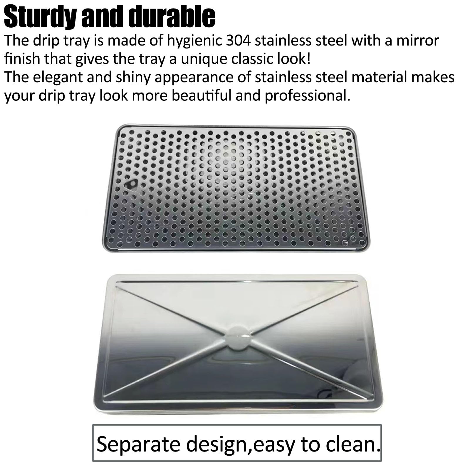 Plateau D'égouttage Et Grille De Rechange Pour Tasses « Standard » Nespresso Inissa (par DeLonghi) (EN80B) - France