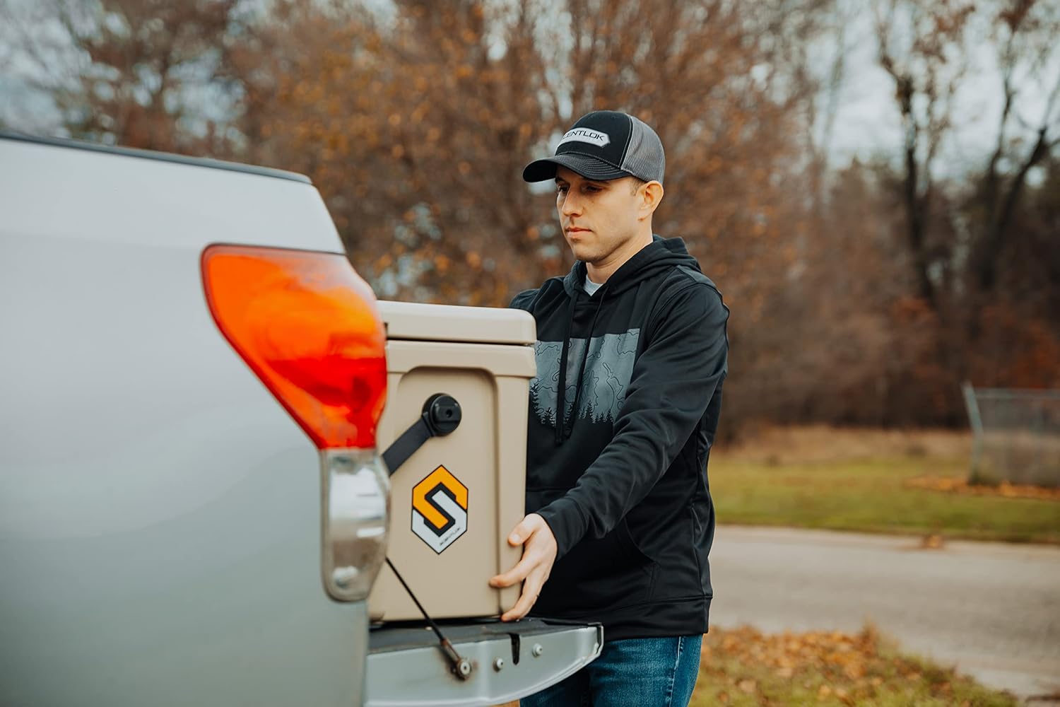 ScentLok Rep Hat, Adjustable Snapback Richardson Hat, Black