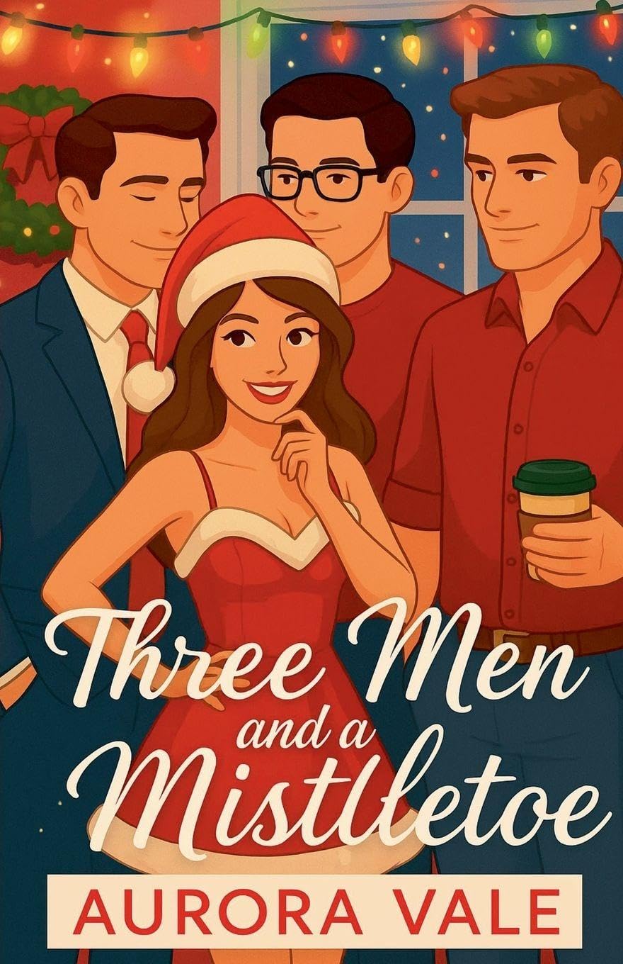 Three Men and a Mistletoe: A Christmas, Reverse Harem, Workplace Romance: 4 (Reverse Harem Romance)