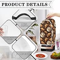 Vista 94 de doginthehole Hummingbird Blender Covers for Kitchen, Washable Appliance Covers Anti Fingerprint Stain Resistant Polyester Blender Dust Cover