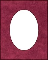 Vista 142 de CountryArtHouse Marco ovalado de 11 x 14 pulgadas, sin ácido, con núcleo blanco, corte biselado para fotos de 8 x 10 pulgadas, se adapta a marcos