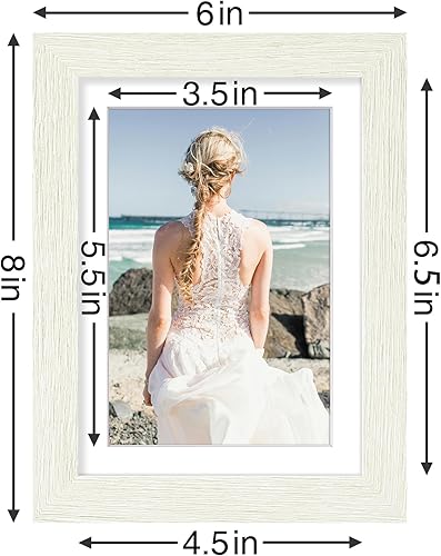 Vista 605 de Vittanly - Juego de 9 portarretratos, plexiglás resistente a rupturas, exhibe fotos de 12 x 12 pulgadas o, con paspartú, de 8 x 8 pulgadas, marcos