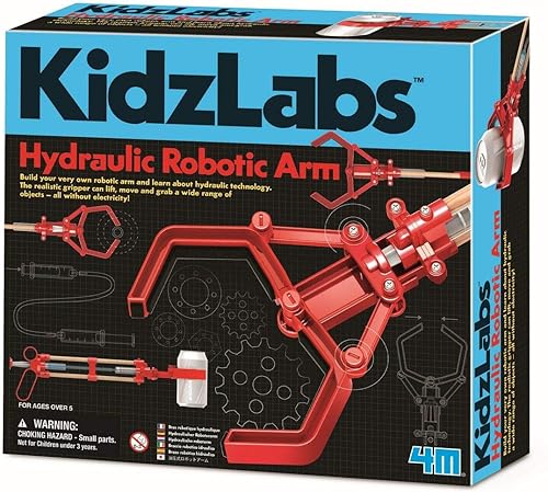 Miniatura 1 de 4M 403414 KidzLabs-Brazo robótico hidráulico, multicolor
