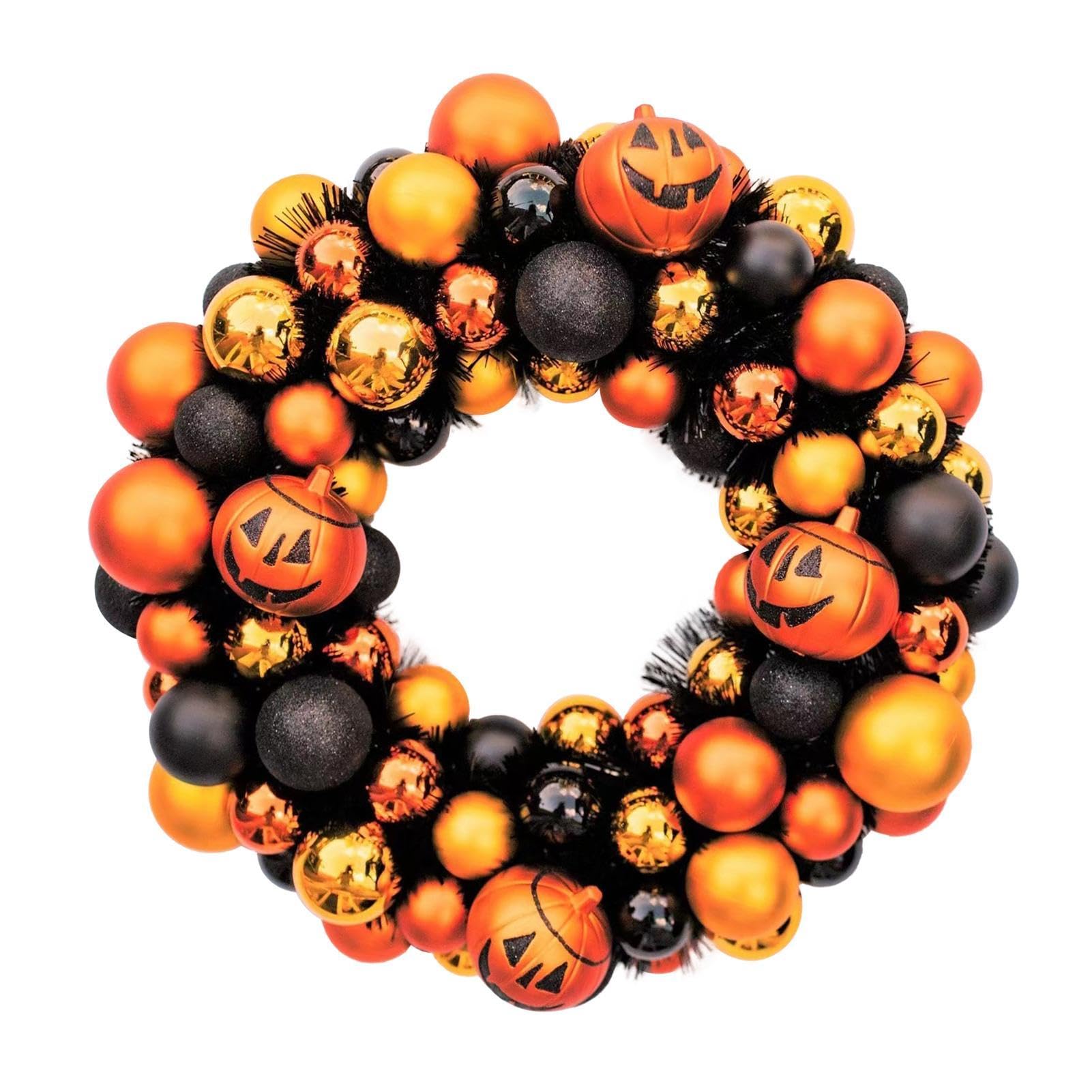 ハロウィンリース❣️あじさい‼️4点セット 折り紙リース 秋 ハロウィン かぼちゃ 秋桜 壁面飾り 施設 病院 保育園