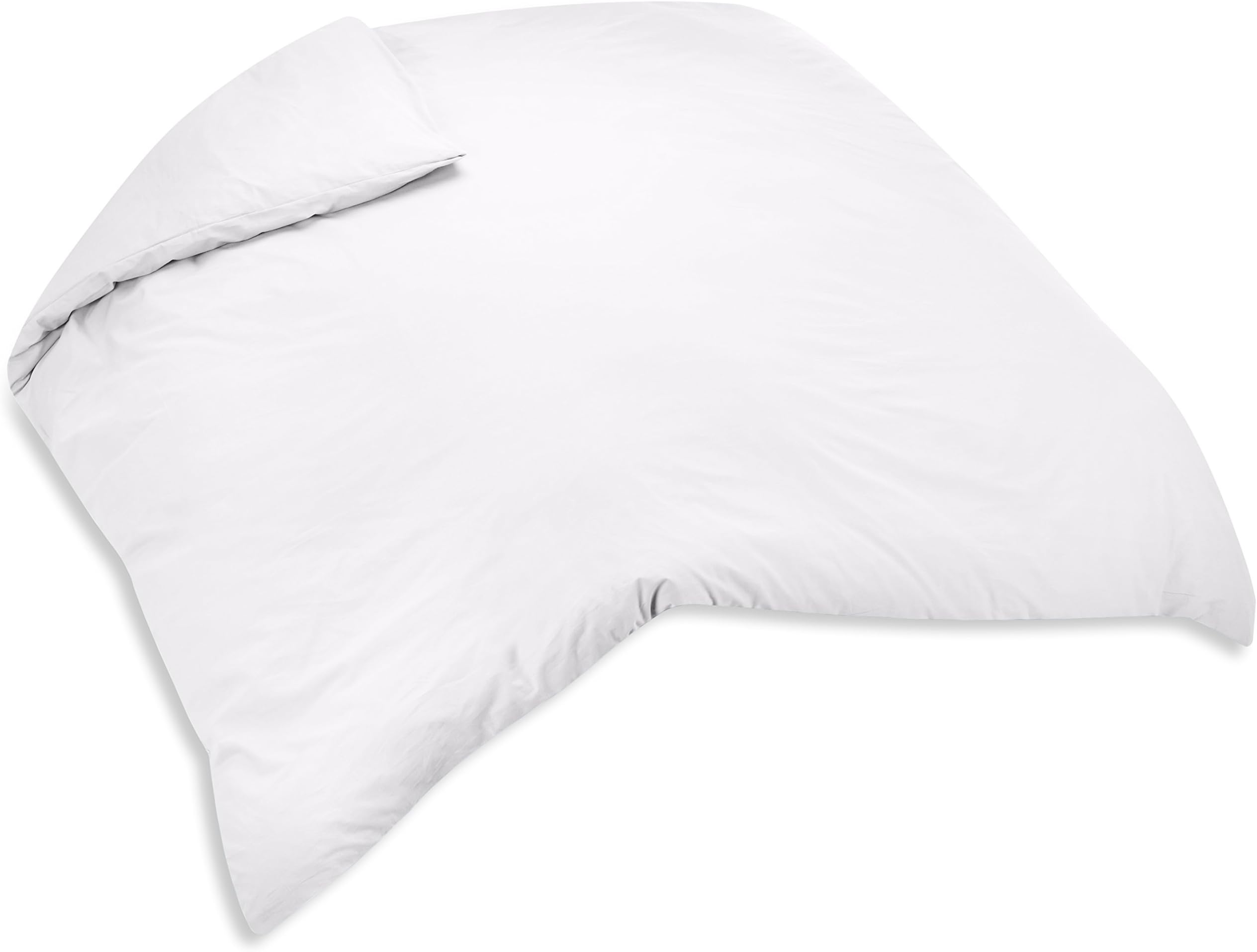 Stof HC44820001 260 X 240 cm 100 Percent Cotton Duvet Cover, White