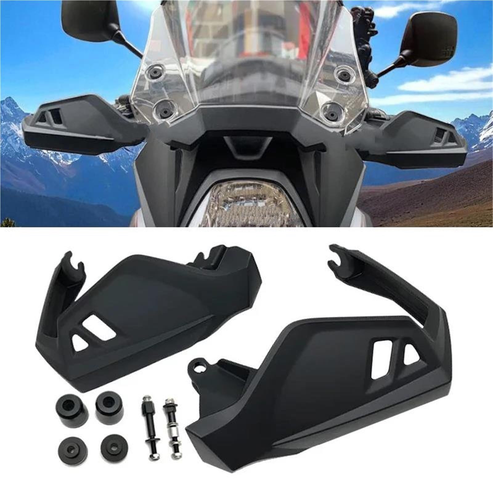 Schutzplatte Motorrad Handprotektoren Lenker Guards Für Suzuki Für V-Strom 250 DL250 2017 2018 2019 2020 2021 2022 2023 2024