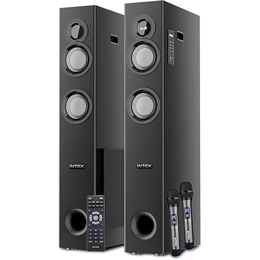 Intex 1500 D Multimedia 150 Watt Bluetooth Tower Speaker 2 C