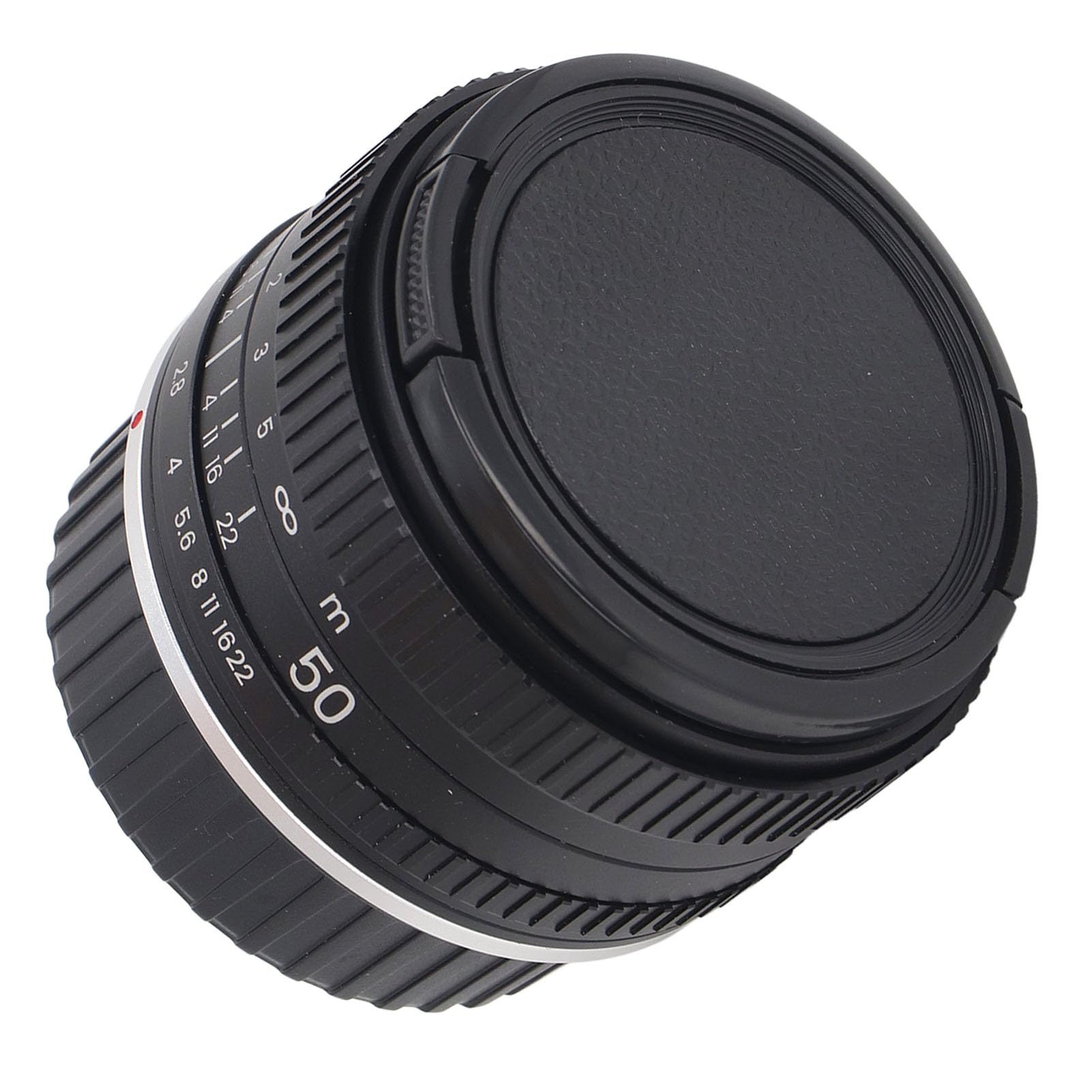 Obiettivo da 50 Mm F1.7 con Apertura Ampia e Messa a Fuoco Fissa Manuale, Obiettivo da Ritratto Full Frame per Fotocamera Mirrorless DSLR con Attacco F, Obiettivo per Fotocamera