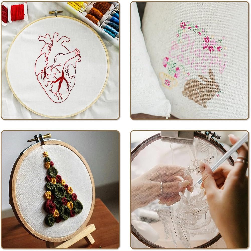 Amazon.co.jp: ikafxn 7個のパンチニードルセット、パンチニードル刺繍