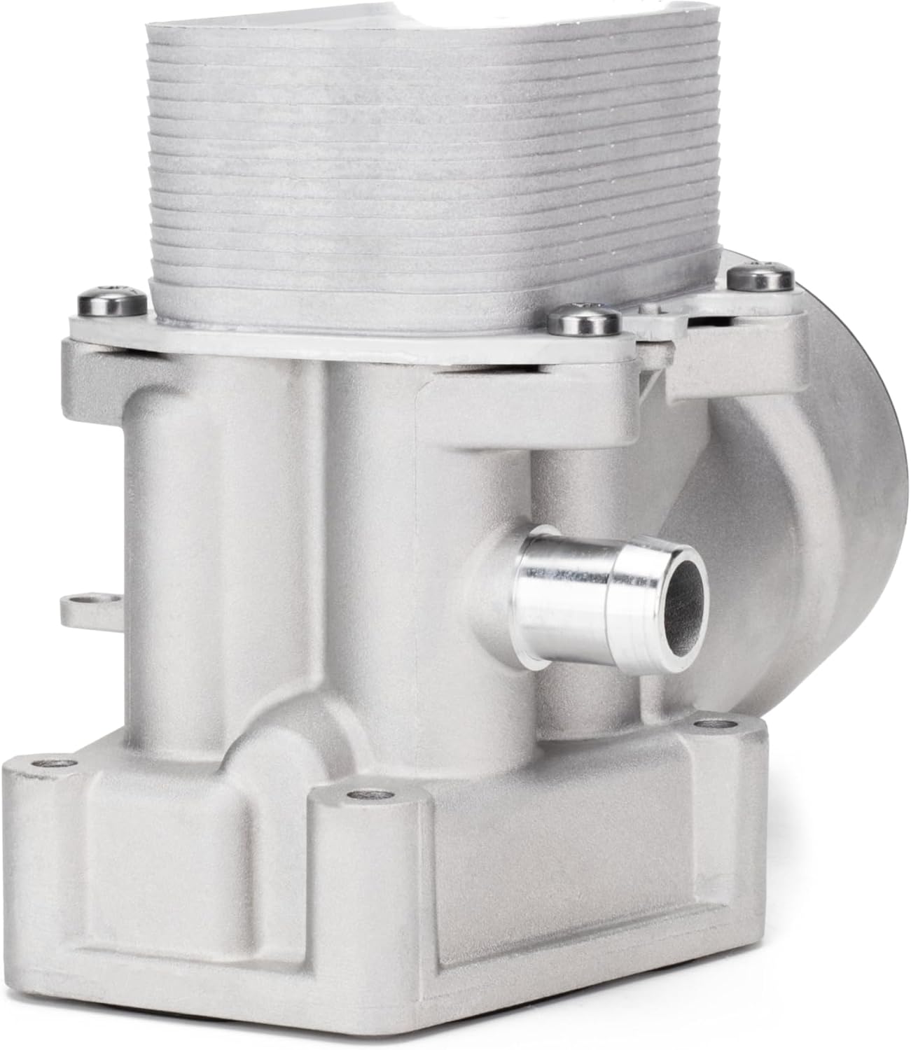 Upgraded Aluminum 03L115389C Oil Filter Housing Compatible with Volkswagen Passat Amarok, Audi A3 A4 Q3 Q3 Quattro L4 2.0L Replaces# 03L115389H 03L-115-389-H 03L115389B 03L115389G