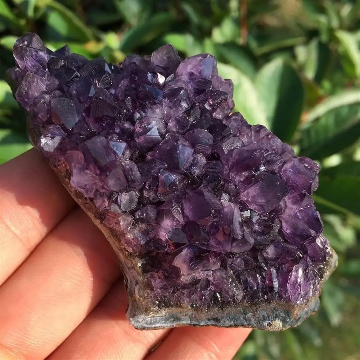 Dream Amethyst Quartz Crystal Cluster Ornaments (Size : 80-100g)