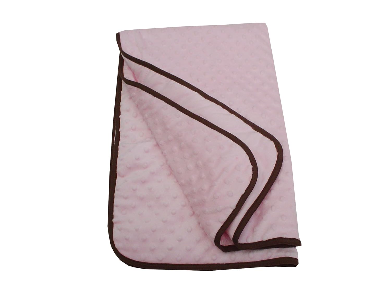 Buy American Baby Company Minky Dot Cradle Comforter with Chocolate
