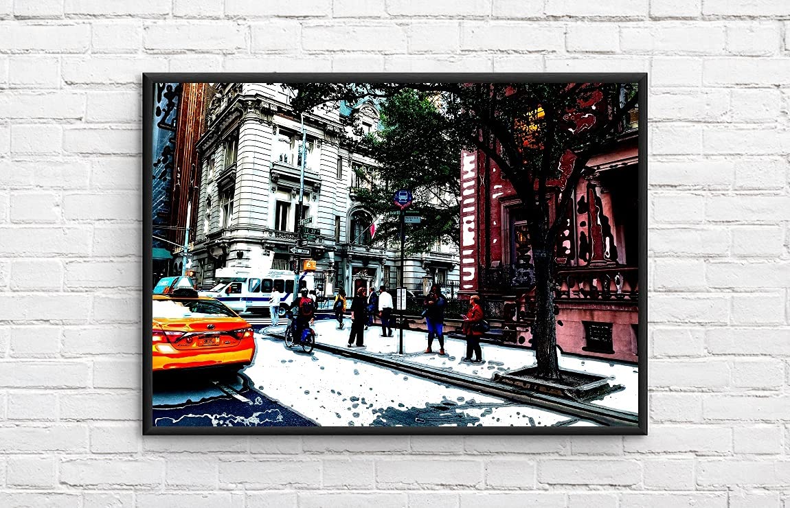 Amazon.co.jp: インテリアポスター アメリカン ニューヨーク