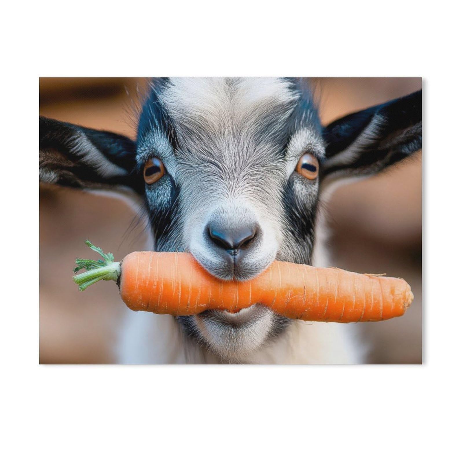GSBRSNTS Colorful DIY Paint by Number Kit for Families,Goats,Fun Relaxing Art Activity,Complete Set with Canvas Paints(50x60cm-AD45 — image 1