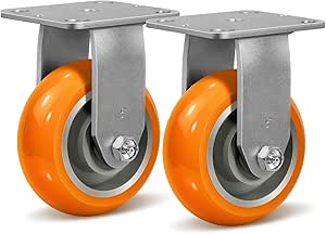 Humagineer 5x2 Caster Wheels Heavy Duty - Industrial Grade Casters With - View #9