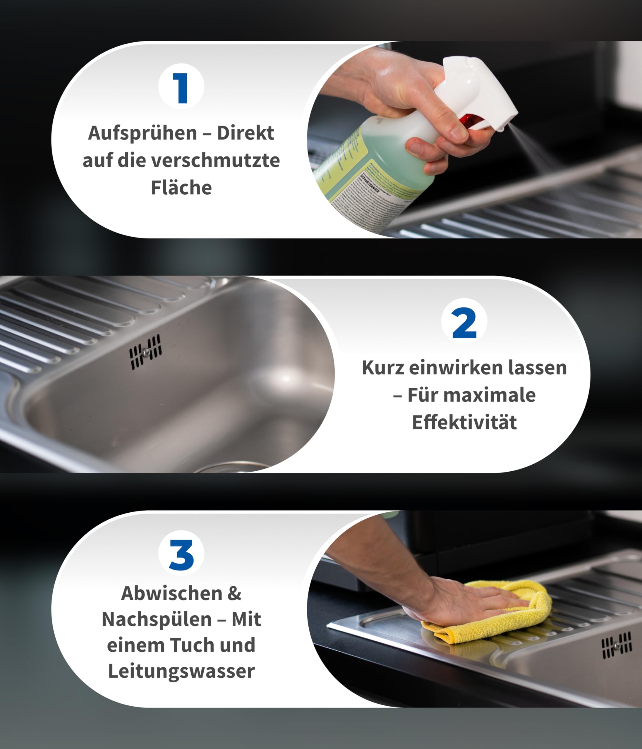 Der Schmutzdetektiv® FOOD-TEC Kraftreiniger NSF A1 Kanister 5 L