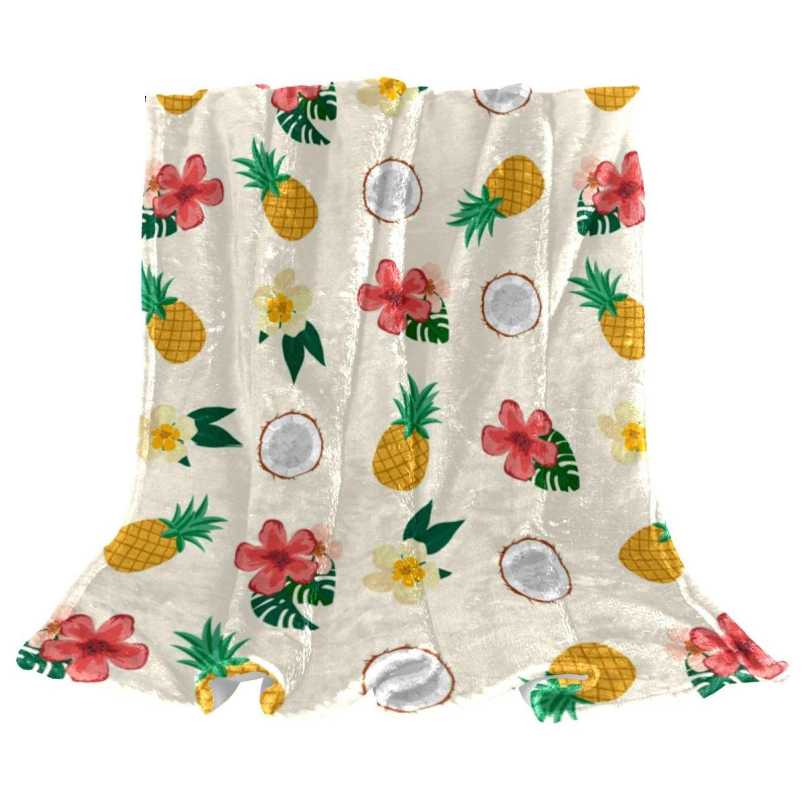 Couverture de lit pour enfants pour réchauffer les nuits avec douceur et style tropical