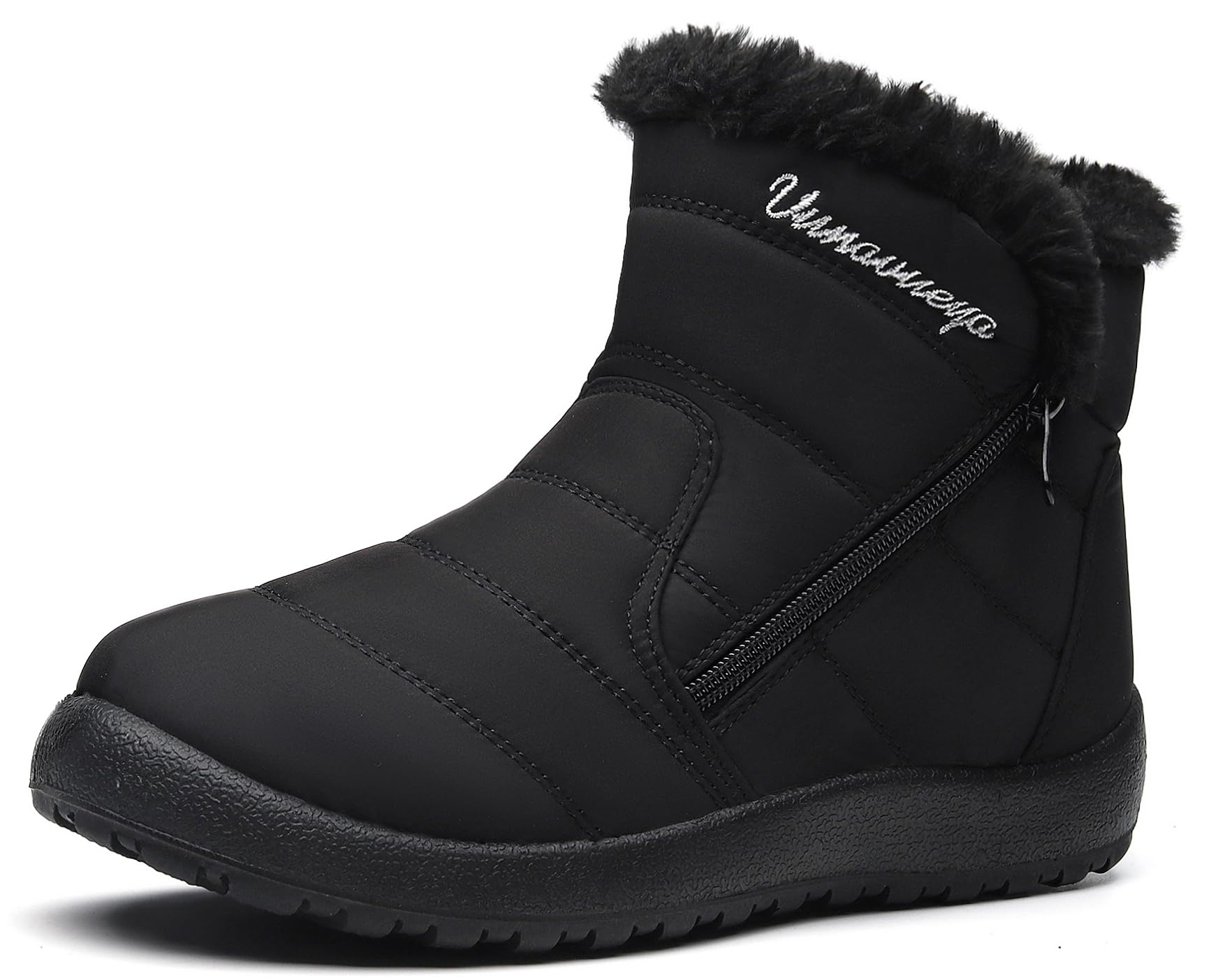 Vunavueya Stivali Donna Stivaletti Invernali Scarpe da Neve con Imbottitura Calda Stivali alla Caviglia Caldo Boots Scarpe 35-42