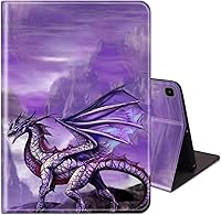 Vista 12 de Funda delgada para Samsung Galaxy Tab A7 Lite 2021 con cubierta de soporte ajustable con función de encendido y apagado automático para Samsung Tab