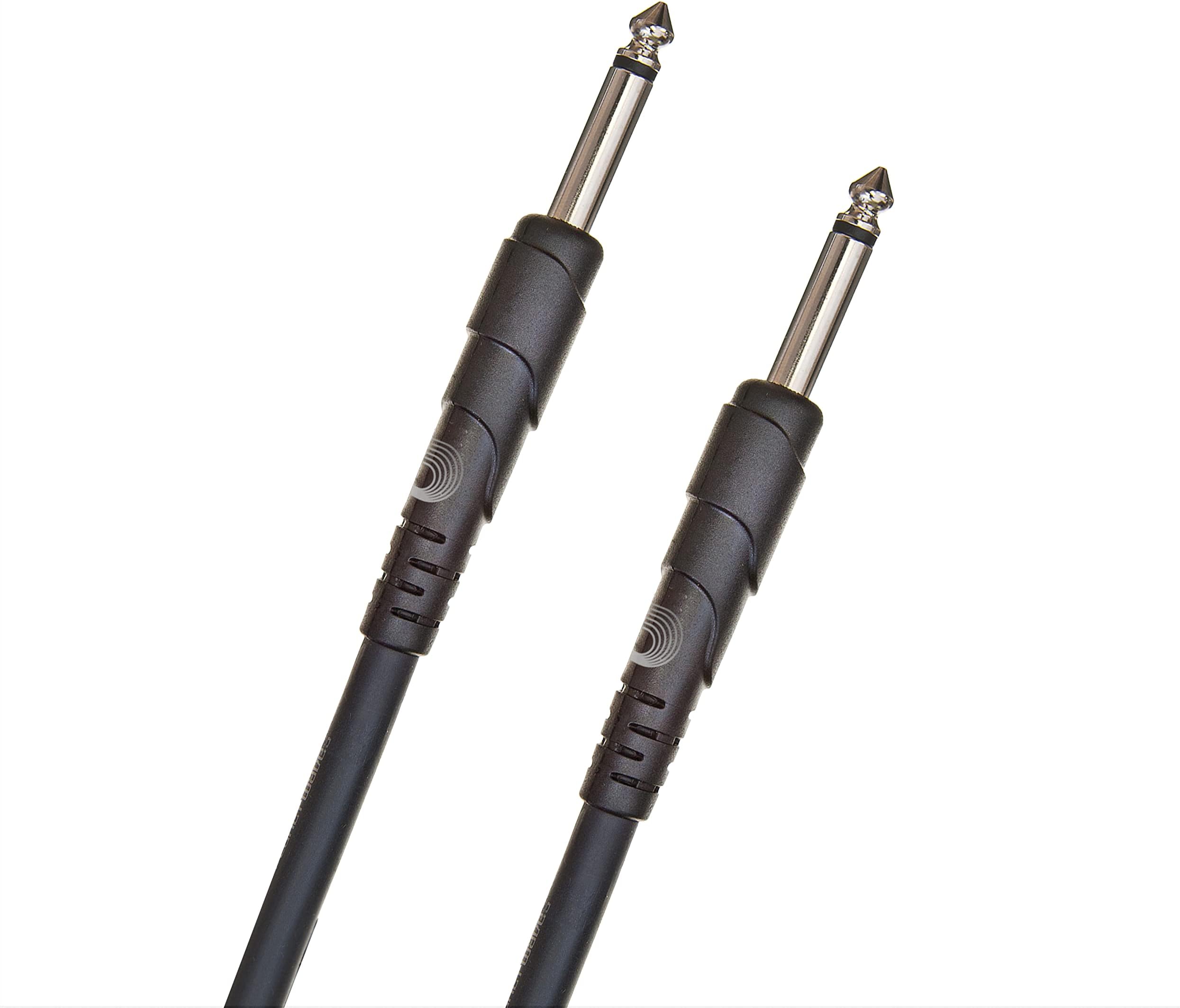 D'Addario Accessories Speaker Cable - Shielded for Noise Reduction - 1/4 Inch Male to 1/4 Inch Male - Classic Series - 25 Feet/7.62 Meters - Straight Ends - 1 Pack