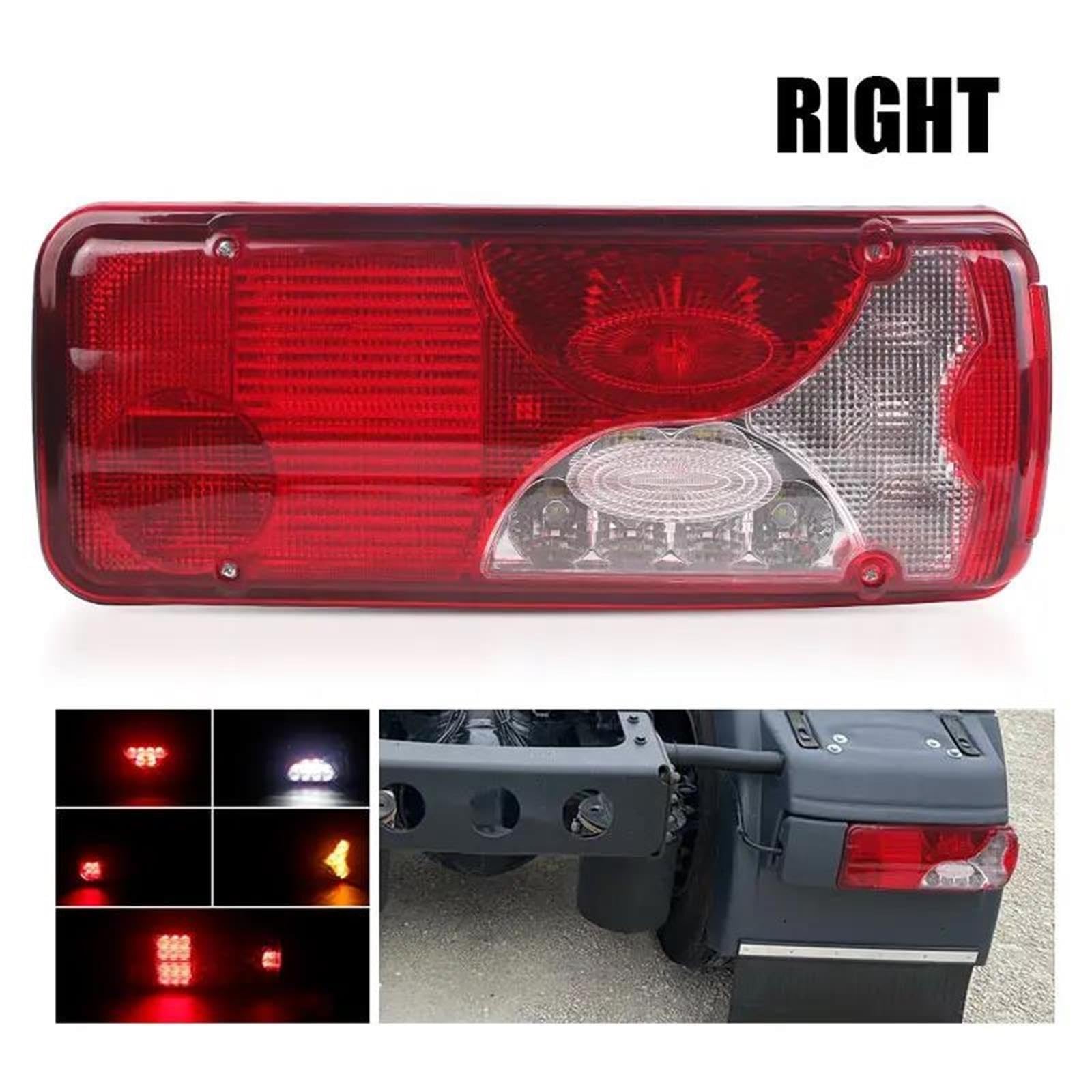 Luz Trasera Izquierda 6 Pines Para MAN TGA TGX TGS TGL TGM 2005+