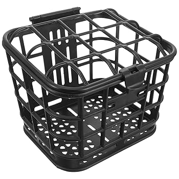 蓋付カゴ Amazon | Kisangel プラスチック 自転車 カゴ 蓋付き フロント