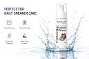 ROGZI Ultimate Sneaker Cleaner Kit (150ml Foaming Spray, Brush, Microfiber Cloth) | Safe for Sneaker, Leather & Knit Shoes Professional Shoe Care gallery image