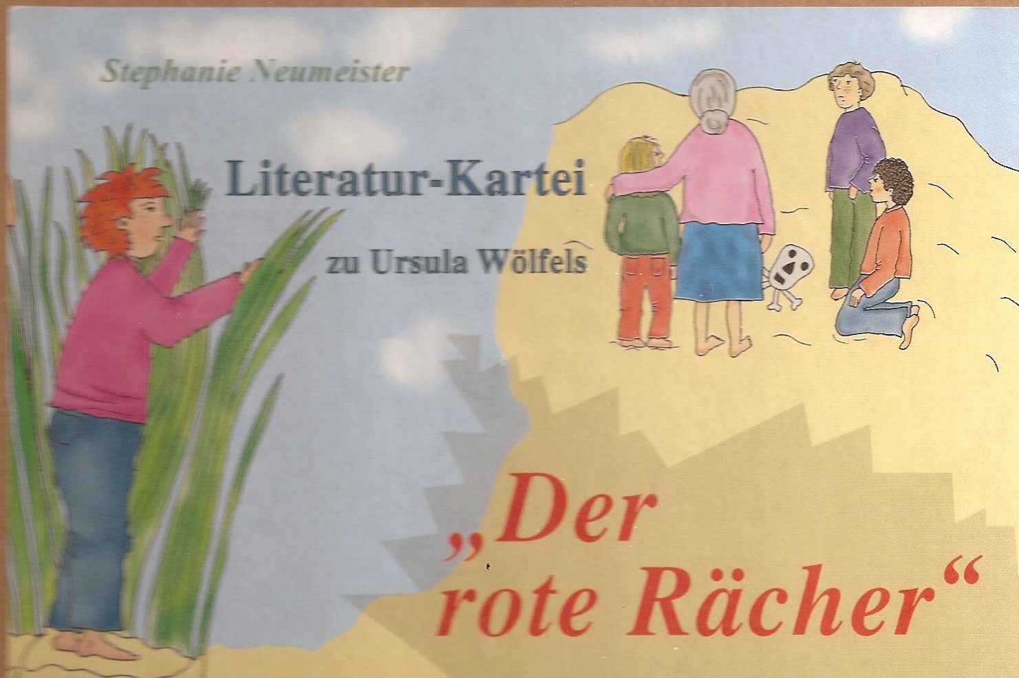 Literatur-Kartei, Der rote Rächer, neue Rechtschreibung : Amazon.de: Bücher