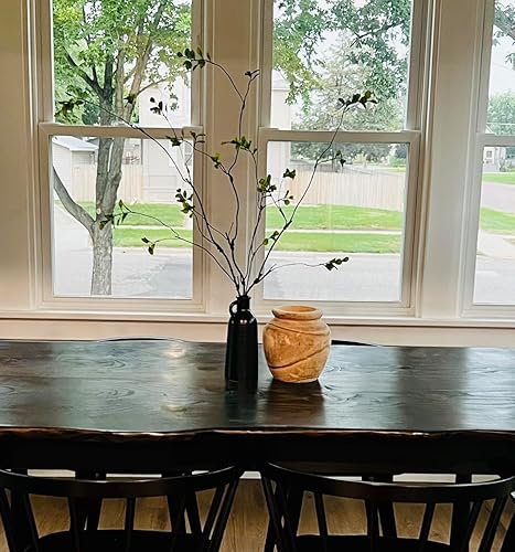 Miniatura 3 de 3 ramas de ficus artificiales para jarrón, tallos de eucalipto sedosos sintéticos, ramita de árbol para el hogar, oficina, decoración de banquetes