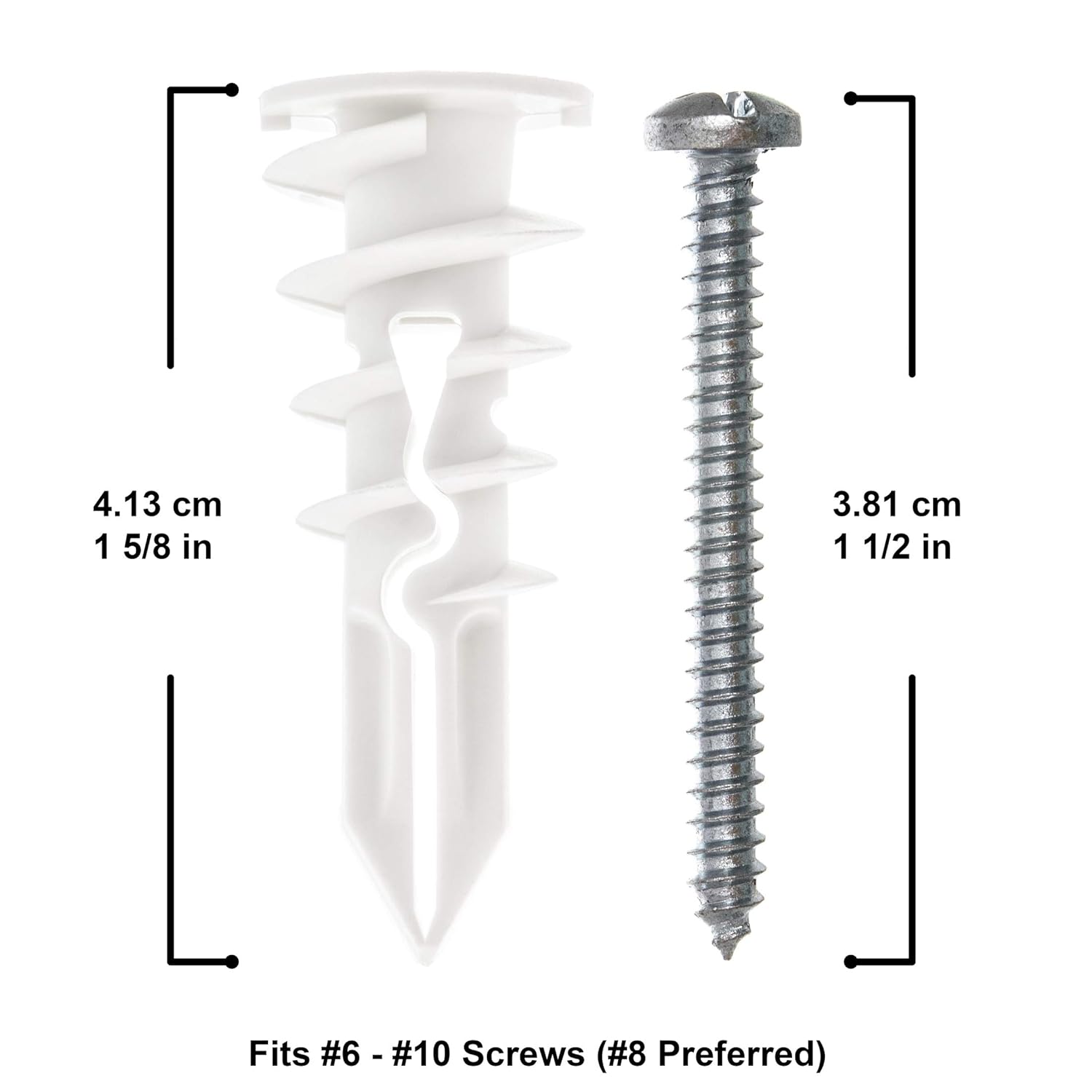 Onе-Dау Sаlе: Uр tо 40% оƒƒ TOGGLER SnapSkru Self-Drilling Drywall Anchor, Pack of 20 -5/8-in L x 3/8-in dia Standard Drywall Anchor (Screws Included)