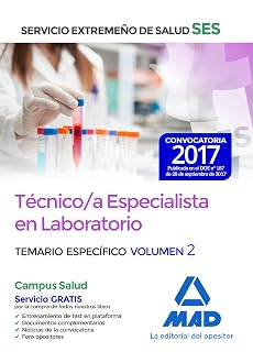 Técnico-a especialista en laboratorio del servicio extremeño de salud