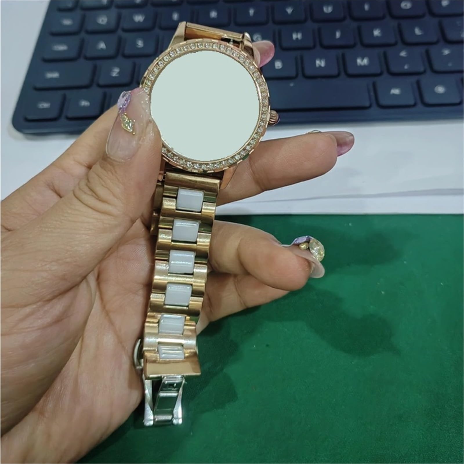 cinturino dell'orologio Accessori for braccialetti di ricambio in acciaio inossidabile ceramico da uomo 12 13 14 15 16 17 18 19 20 21 22mm