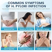 Vista 7 de Kit de prueba de H Pylori – 2 piezas de prueba de H. Pylori, prueba de autoevaluación de H-Pylori en heces (antígeno) para uso doméstico, 99.9%