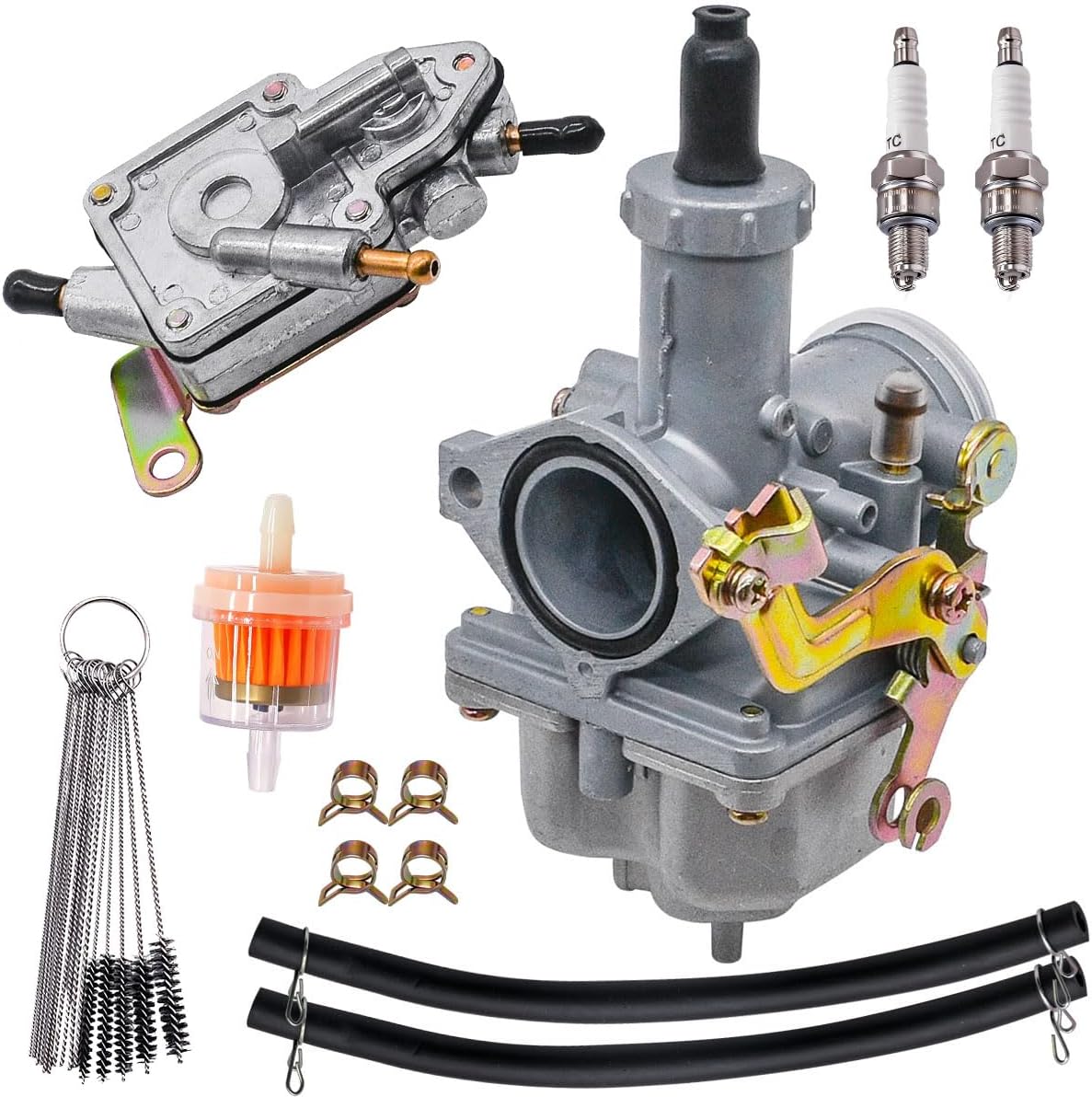 RZR 170 Carburetor Fit for Polaris Ranger RZR 170 2009-2014 Phoenix 200 2005-2017 for Sawtooth 200 2006-2007 Carb with Fuel Pump