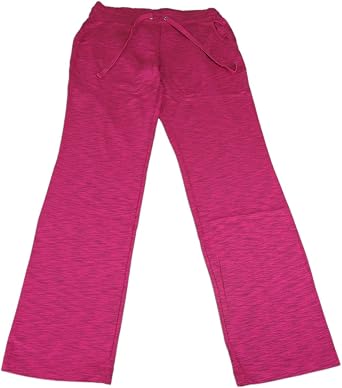 Heather Fleece Sweatpants Wine Red 