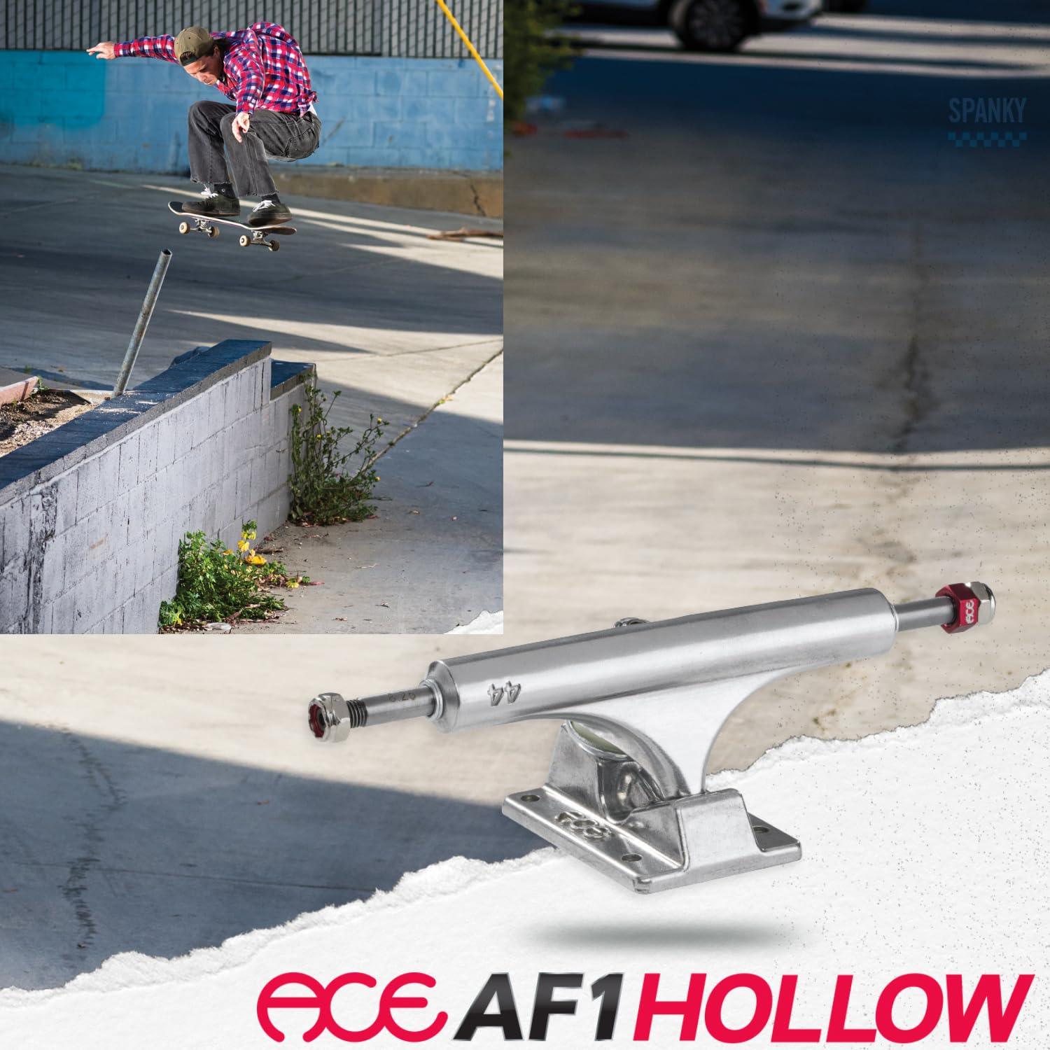 ACE AF1 Trucks de skateboard – Trucks de skate préférés des skateboarders | Camions professionnels et débutants pour le skateboard de rue, de parc et de bol
