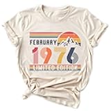 freedomlook Customized Birthday Retro Shirt, Birthday Sweatshirt Gift, Bday Year Hoodie for Women Men, Tee for Daughter Son