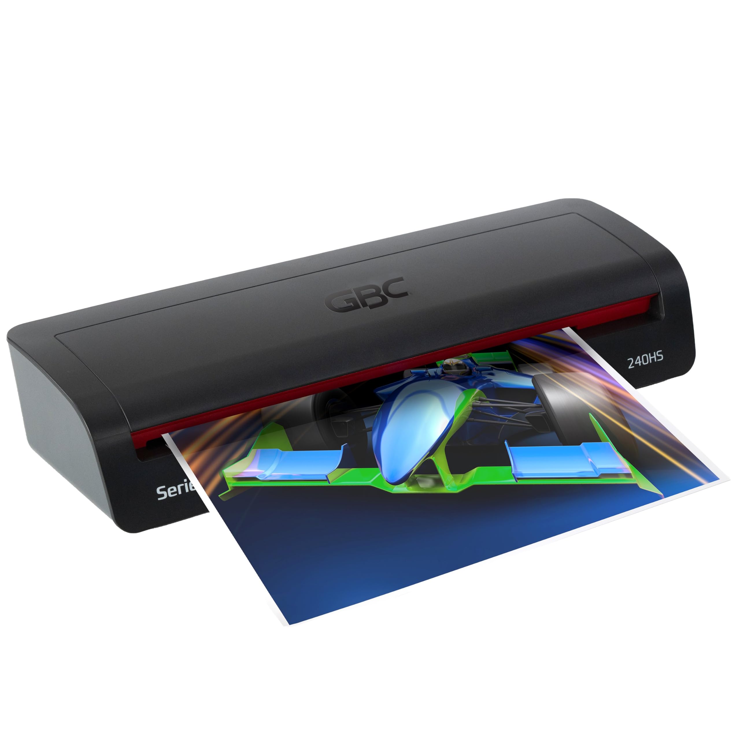 GBC Thermal Laminator Machine for Home Office School, Fast Warm-Up, Jam Release, 13 Wide Input, Includes Laminating Sheets (240HS)