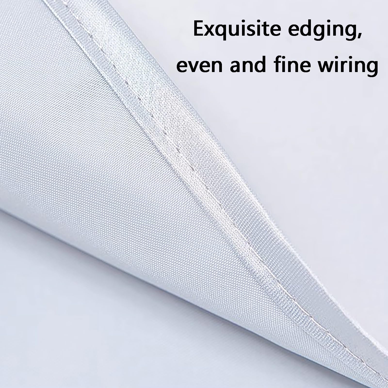 Funda para Perchas, Funda for Percha con Ventana Transparente, Bolsillo Colgante for Almacenamiento, for Traje de Gran Apertura(White,180 * 113cm/71 * 44in)