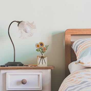8 3 Adet Set Ahşap Çiçek Difüzör Çubukları Uçucu Yağ Değiştirme Aroma Koku Difüzör Çubukları Ev, Yatak Odası Dekoru, Ofis için