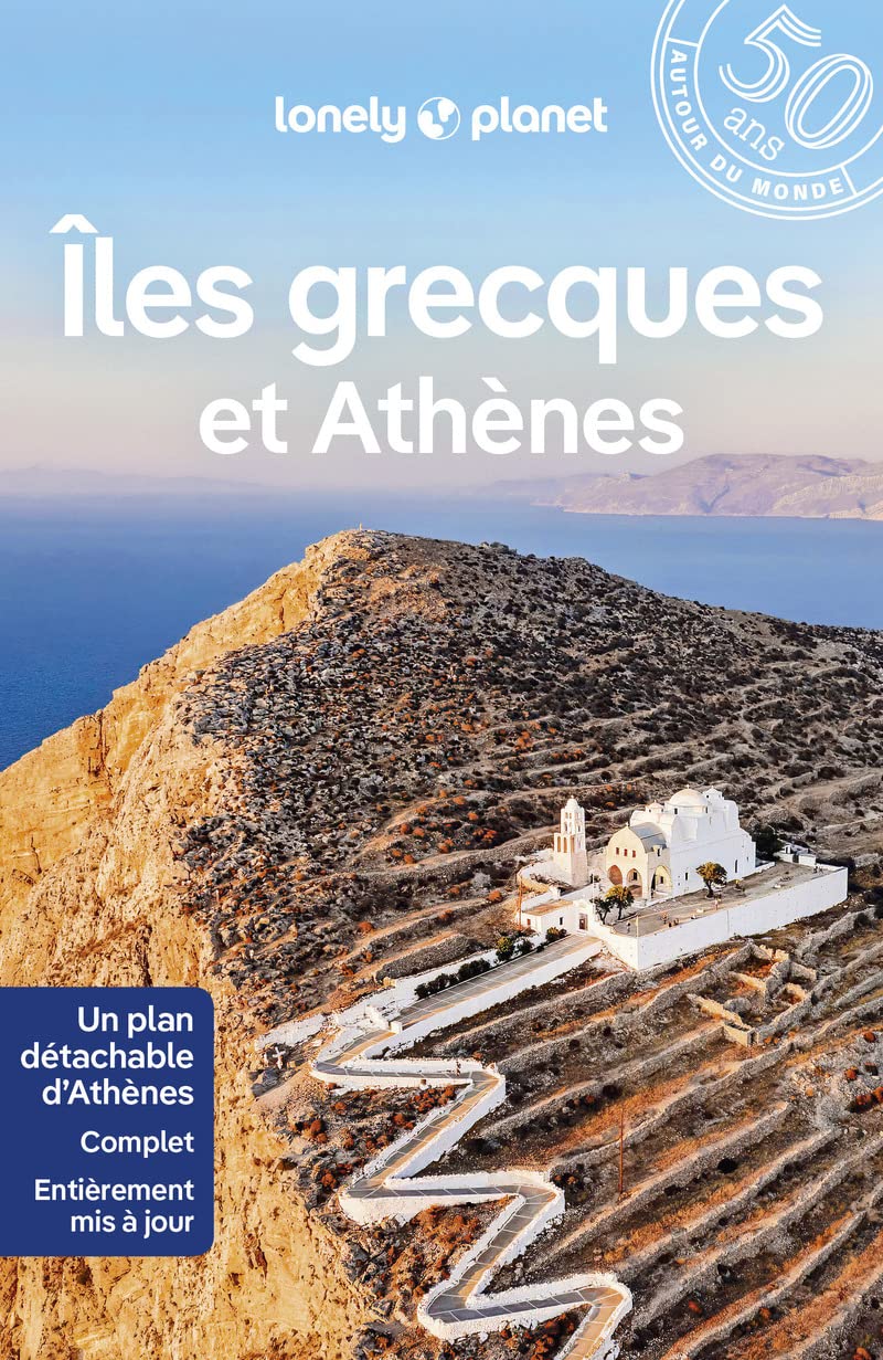 Athènes et les îles grecques 13ed livre de voyage et cartes régionales