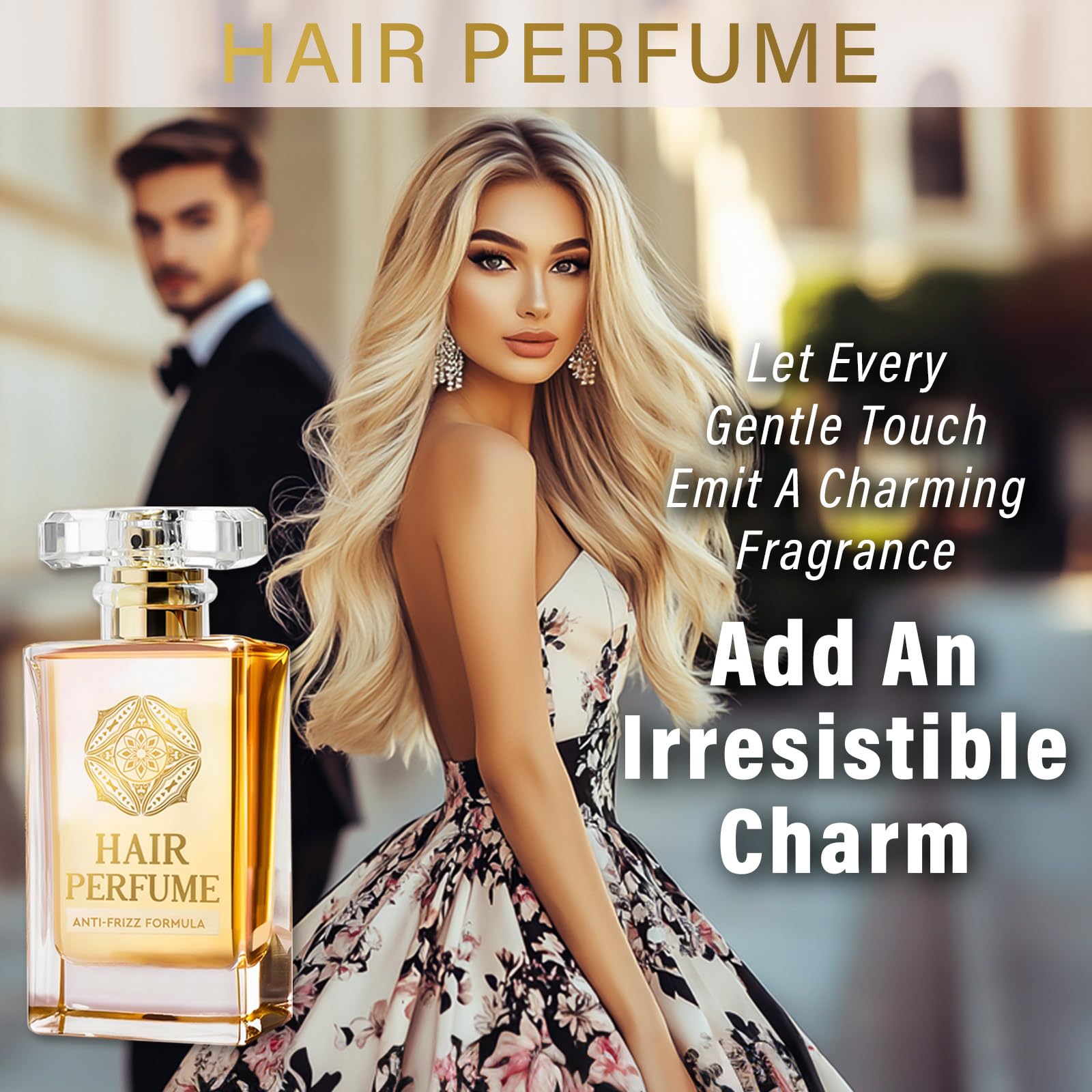 MOSKILA Hair Perfume, Pheromones Perfumes for Women, Natural Perfume Oil Extract to Hair Care and Attract Him