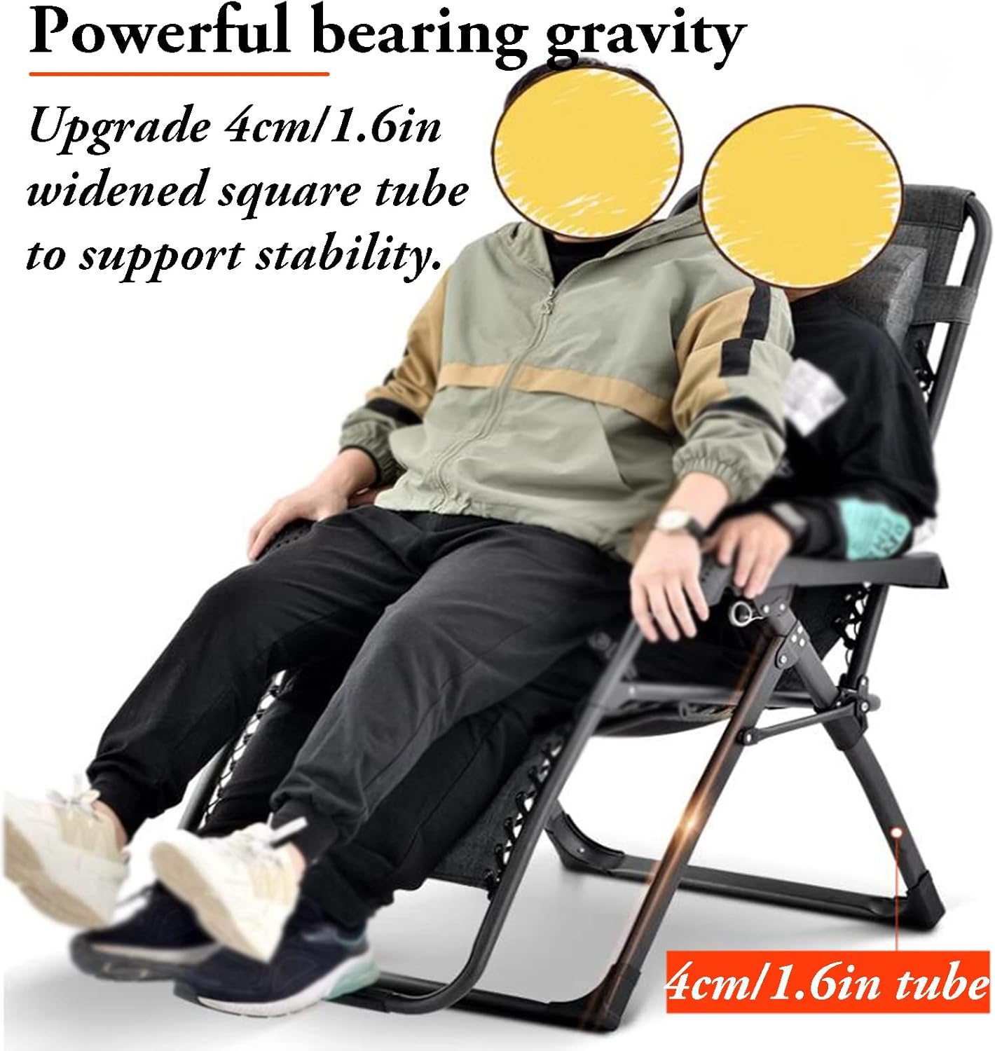 調整可能な 無重力椅子特大無重力椅子無重力折りたたみリクライニング