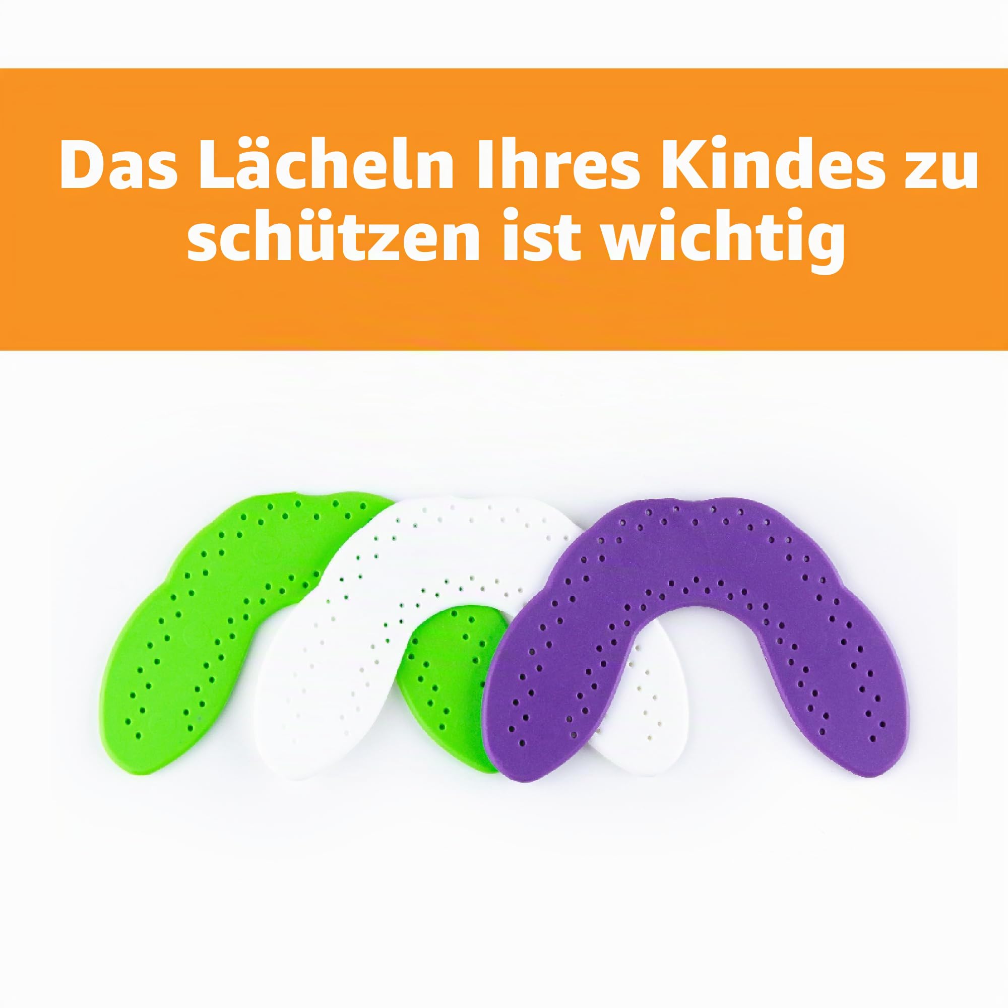 SOVA Junior Mundschutz zum Zähneknicken und Zähneschleifen bei Nacht, passgenauer Schlaf-Nachtschutz für Kinder, Schneewittchen