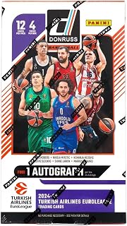 2024/25 Panini Donruss Turkish Airlines Euroleague Basketball HOBBY box (4 pks/bx)